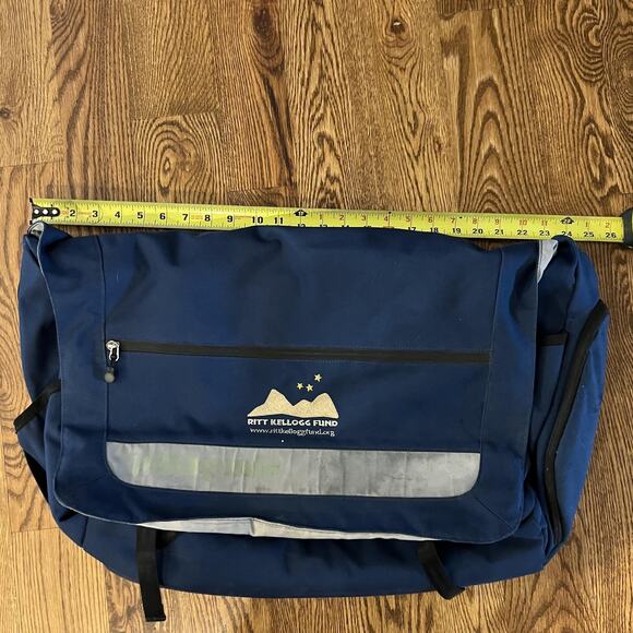 Patagonia Messenger Bag Large Reflective Strap Laptop Backpack - Picture 6 of 9